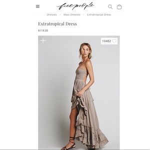 GORGEOUS Free People ExtraTropical Dress NEW